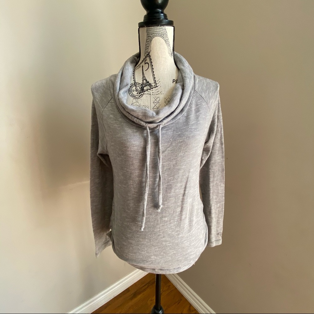 Roxy lightweight long sleeve cowl neck top